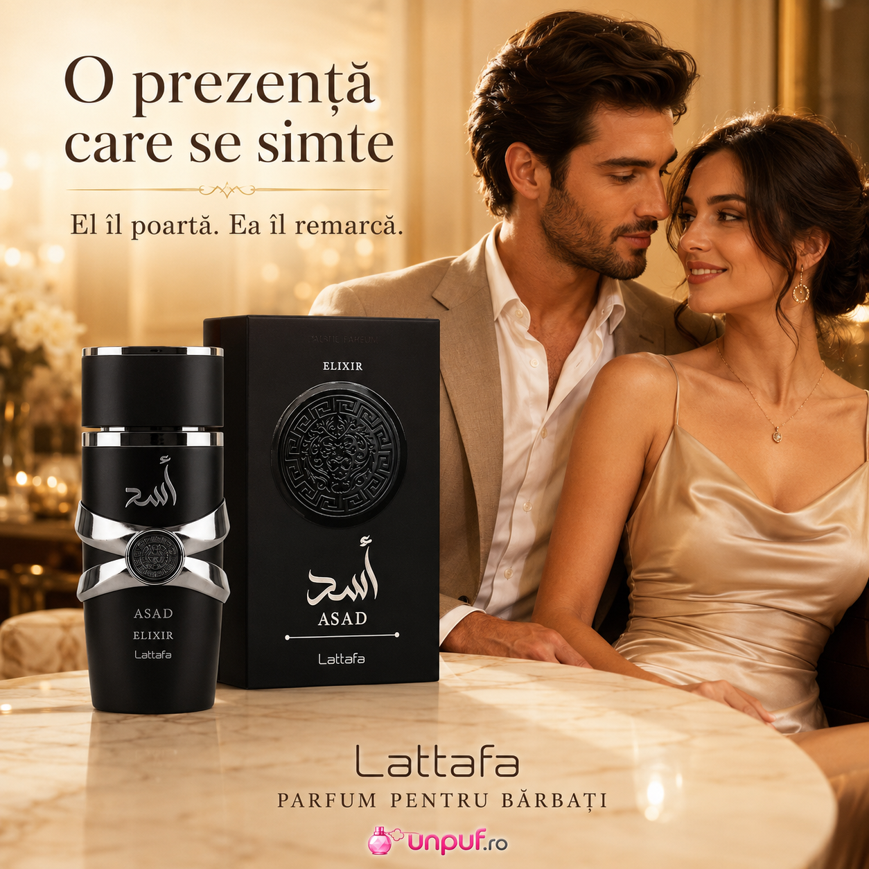 Lattafa Asad Elixir parfum oriental intens și sofisticat pentru bărbați